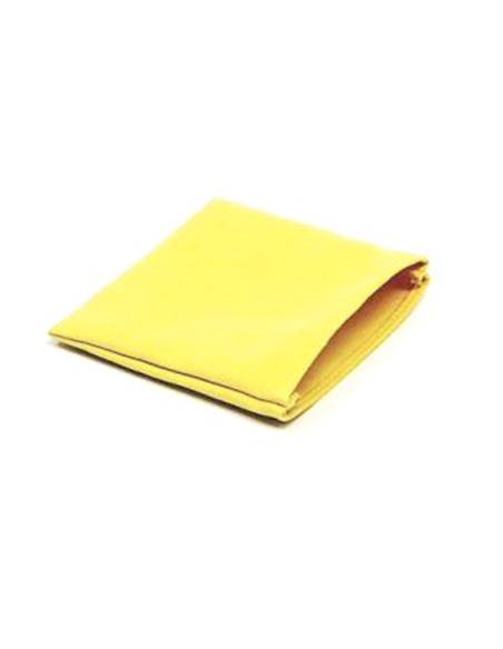 Gant de toilette jaune Montessori pour vie pratique