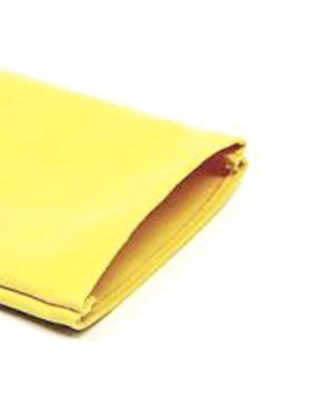 Gant de toilette jaune Montessori – hygiène, soin de soi et autonomie enfant