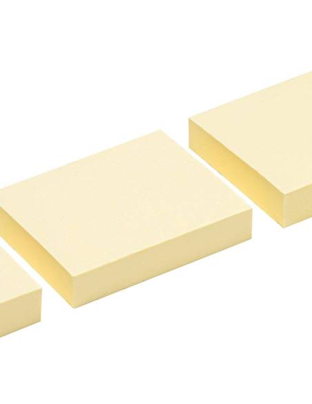 : Bloc compact de notes autocollantes pratiques pour l’organisation et les rappels