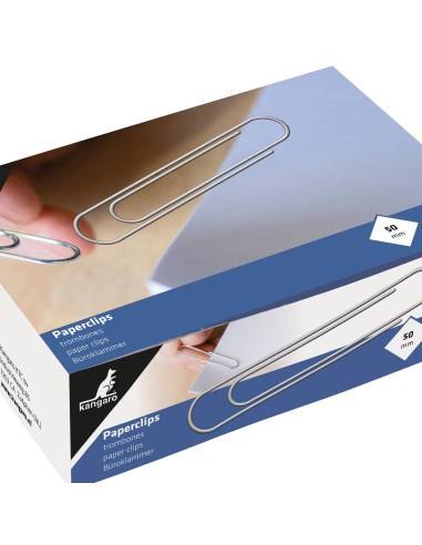 Trombones robustes en métal galvanisé, parfaits pour regrouper vos documents