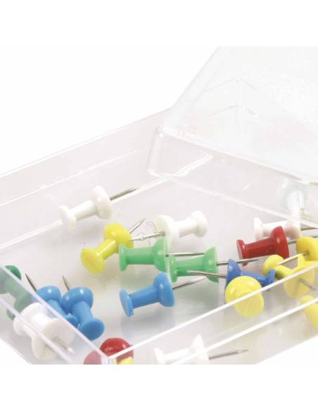 Petite boîte solide et transparente, parfaite pour organiser les petites fournitures