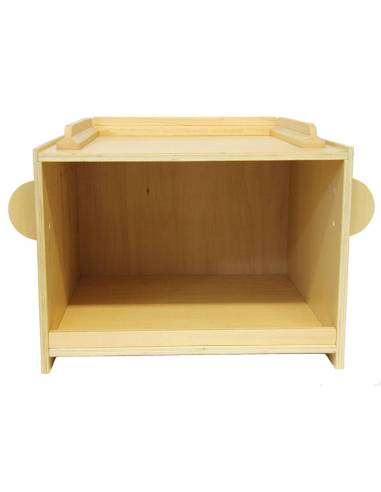 Meuble lave-mains Montessori – autonomie et hygiène dès 3 ans