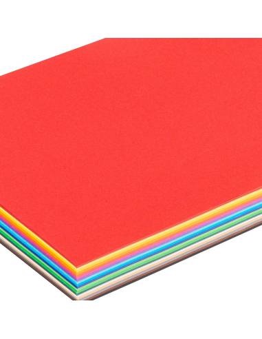 Papier épais et coloré, idéal pour activités manuelles et scolaires