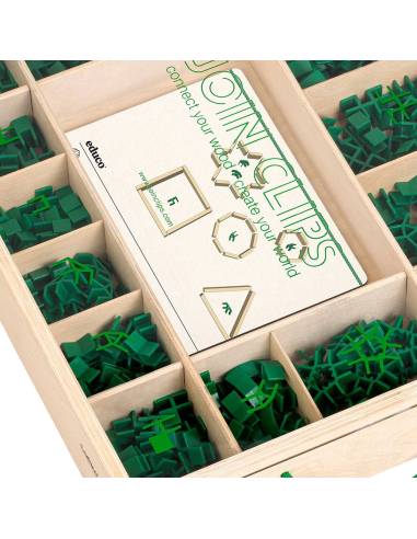 Coffret de 400 clips Join Clips® pour réaliser des constructions variées et développer créativité, logique et motricité fine