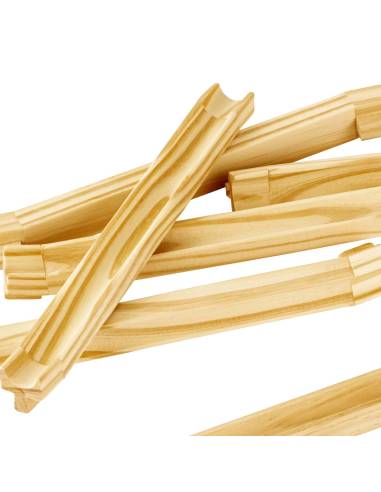 Circuit à billes modulable Join Clips® en bois pour développer créativité, logique et motricité fine