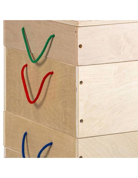 Pack éducatif complet Join Clips® livré avec chariot de rangement sur roulettes, idéal pour les classes et espaces pédagogiques