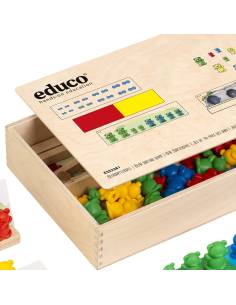 Jeu de tri avec des ours colorés pour enfants 2