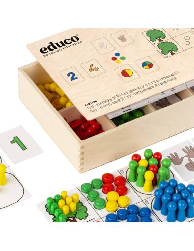 Support pédagogique robuste et clair pour apprendre les nombres jusqu’à 12