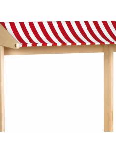 Meuble en bois multifonction pour jeux de rôle Montessori 2