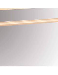 Miroir Montessori avec barre en bois pour bébés 127 x 69 cm 2