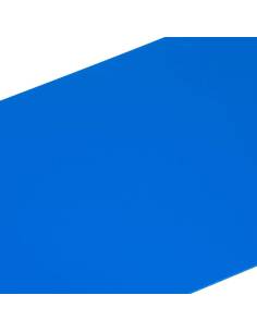 Sous-main bleu en polypropylène 19 x 33 cm 2