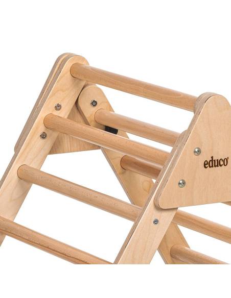 Triangle éducatif robuste et stable pour développer la motricité et la confiance des enfants