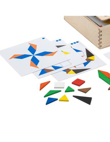 Jeu pédagogique inspiré des dons de Fröbel pour développer créativité et logique