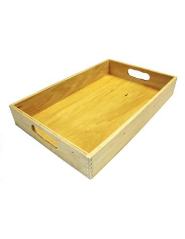 Plateau en bois (grand)