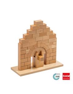 L'arche romaine en bois - GAM Montessori - 1MM401