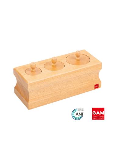 Bloc des cylindres n°1 - 0-3 ans - GAM Montessori - 1MM2661