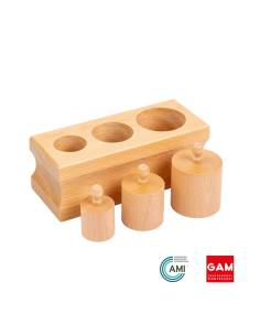 Bloc des cylindres n°1 - 0-3 ans - GAM Montessori - 1MM2661 2