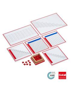 Tables de mémorisation de l'addition - GAM Montessori - 1MM116