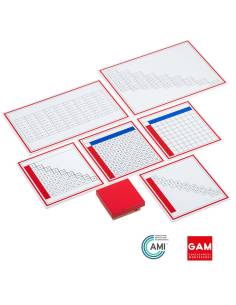 Tables de mémorisation de l'addition - GAM Montessori - 1MM116 2