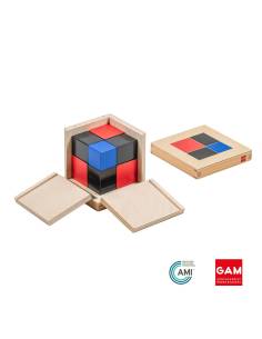 Cube du binôme - GAM Montessori - 1MM042