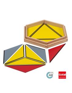 Les Triangles constructeurs - GAM Montessori - 1MM040