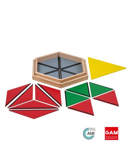 Les Triangles constructeurs - GAM Montessori - 1MM040