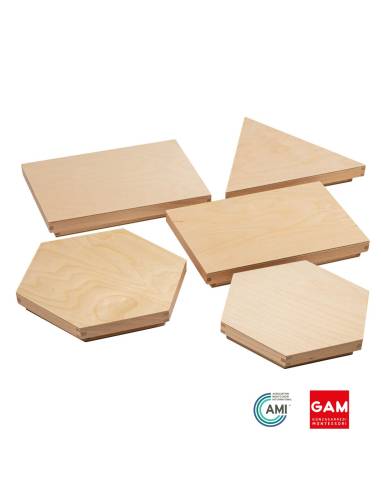 Les Triangles constructeurs - GAM Montessori - 1MM040