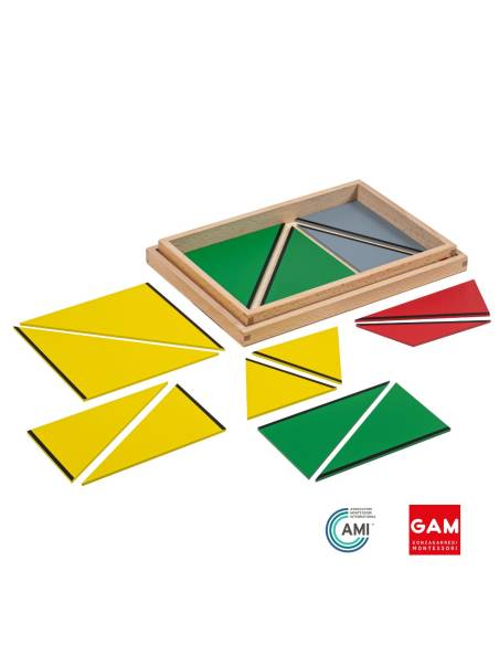 Les Triangles constructeurs - GAM Montessori - 1MM040