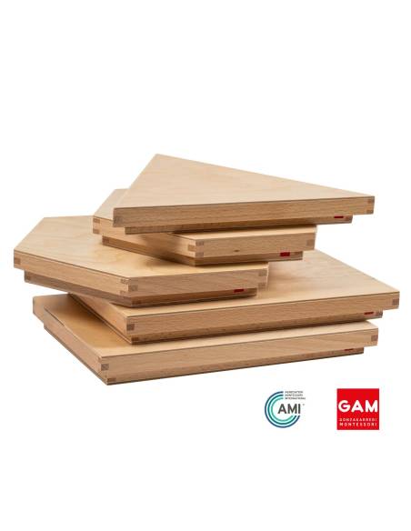 Les Triangles constructeurs - GAM Montessori - 1MM040