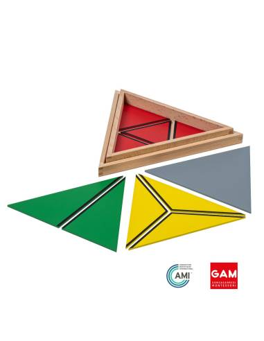 Les Triangles constructeurs - GAM Montessori - 1MM040