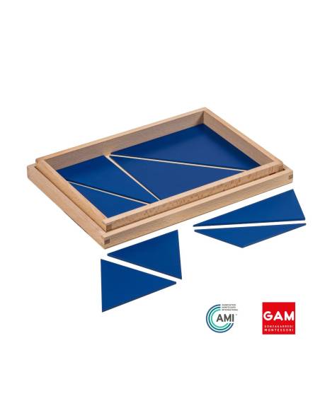 Les Triangles constructeurs - GAM Montessori - 1MM040