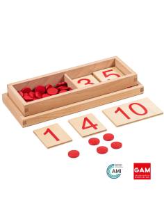 Jeu des jetons : version internationale - GAM Montessori - 1MM086
