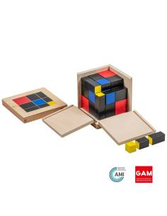 Cube du trinôme - GAM Montessori - 1MM043