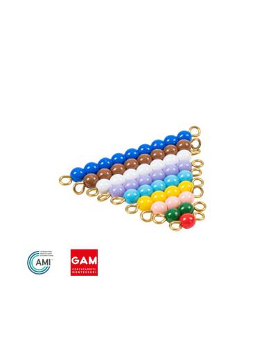 Boite de perles pour première table de Seguin - GAM Montessori - 1MM105
