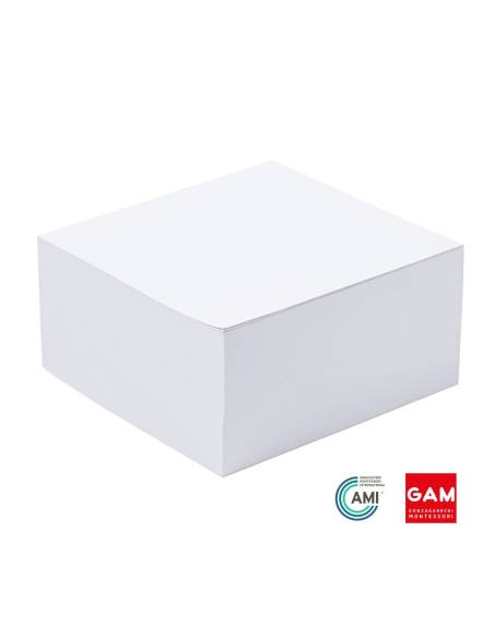 500 Feuilles de papier 14 cm x 14 cm - GAM Montessori - 1MM0517