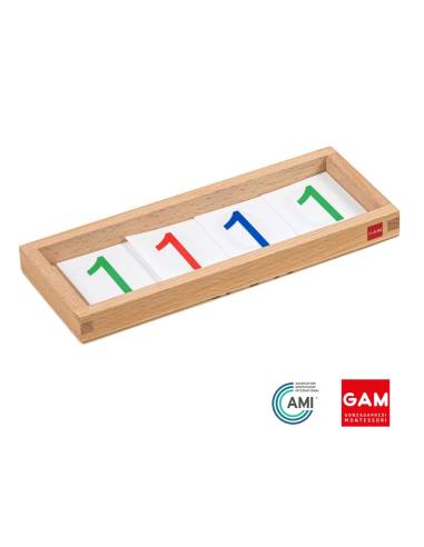Symboles pour le premier plateau du système décimal - GAM Montessori - 1MM0922