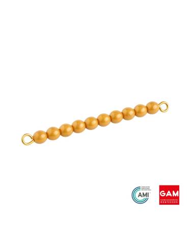 Deuxième plateau du système décimal - GAM Montessori - 1MM0923