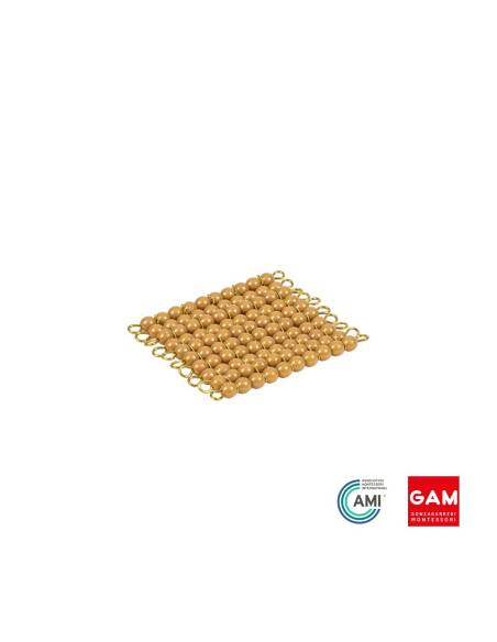 Deuxième plateau du système décimal - GAM Montessori - 1MM0923