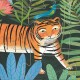 Puzzle silhouette : La balade du tigre 24 pièces