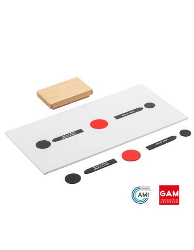 Première boite d'analyse de la lecture (anglais) - GAM Montessori - 1MM060EN