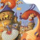 Puzzle silhouette : Vaillant et les dragons 54 pièces