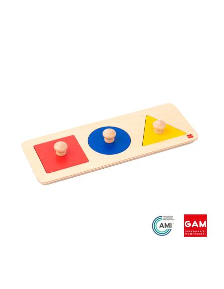 Puzzle des formes géométriques - GAM Montessori - 1MM2711