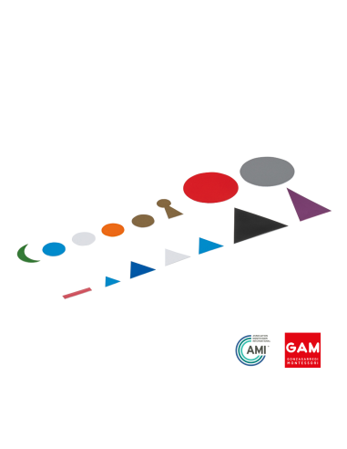 Symboles de grammaire en plastique : 10 ensembles - GAM Montessori - 1MM05902