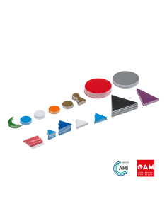 Symboles de grammaire en plastique : 10 ensembles - GAM Montessori - 1MM05902