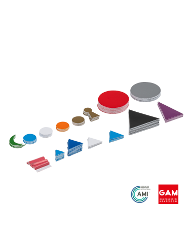 Symboles de grammaire en plastique : 10 ensembles - GAM Montessori - 1MM05902