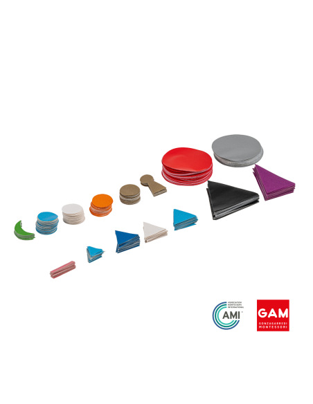 Symboles de grammaire en papier : 100 ensembles - GAM Montessori  - 1MM05904