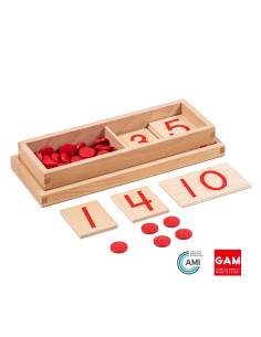 Jeu des jetons (version US) - GAM Montessori - 1MM086US