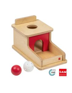 Boite permanence de l'objet avec plateau et balles - GAM Montessori - 1MM250
