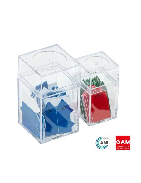 Flèches pour chaînes de 100 et 1000 - GAM Montessori - 1MM109