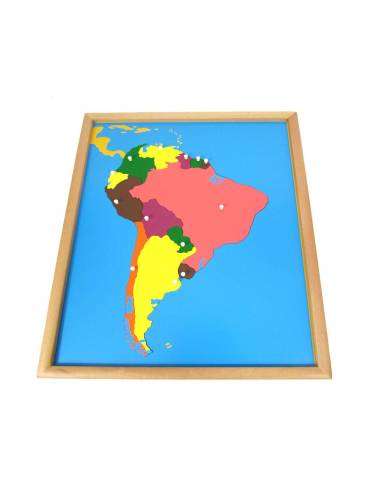 Puzzle de l'Amérique du sud